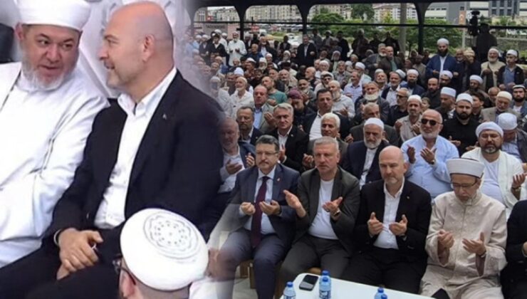 İsmailağa’nın açılışına AKP’liler akın etti! Soylu o isimle yan yana oturup kime mesaj verdi?