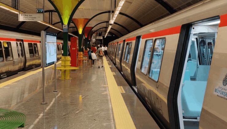 İstanbul’da iki metro durağı saat 10’da kapanacak