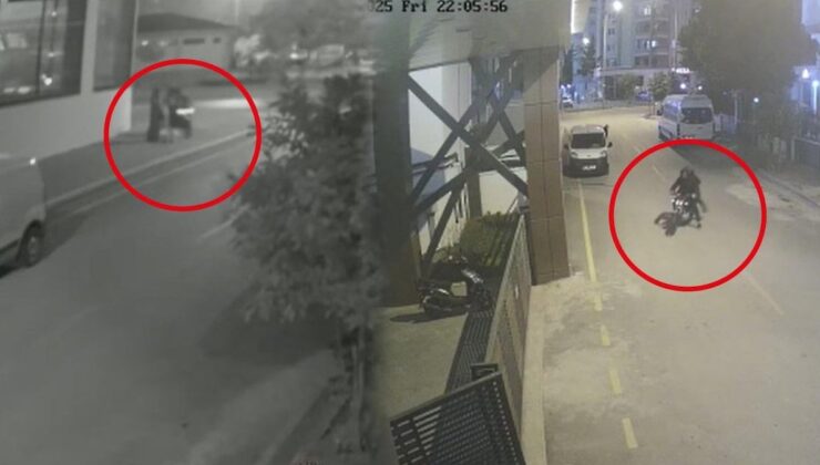 Kaldırımda bekleyen kadına hayatının şokunu yaşattılar