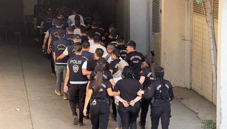 Kenti birbirine katmışlardı: 15 kişi yakalandı