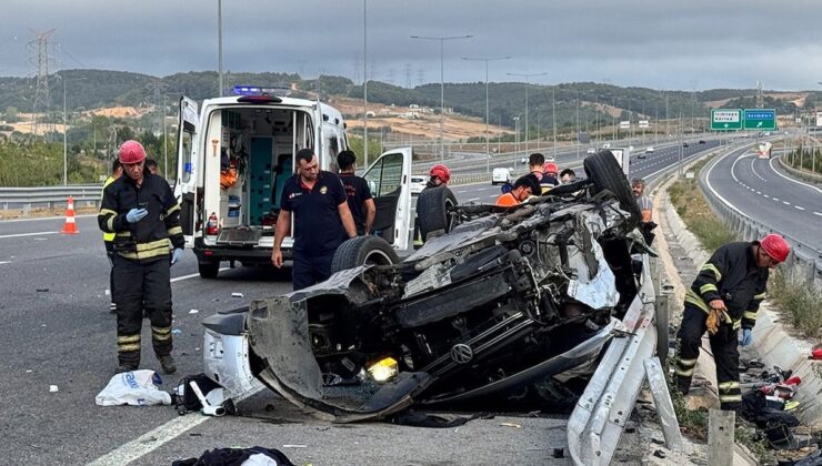 Kuzey Marmara Otoyolu’nda facia