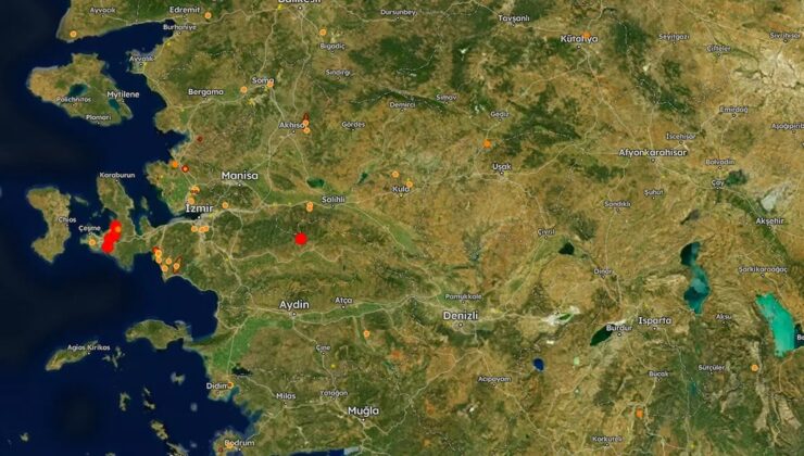 Türkiye yangın felaketi yaşıyor! Çeşme ve Ödemiş’te durum kritik