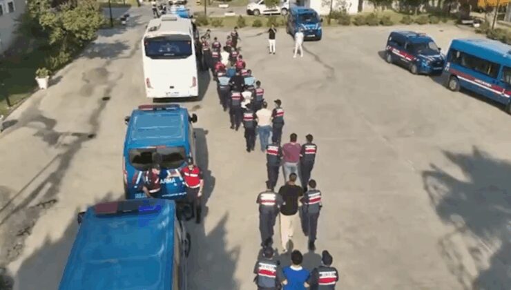 5 ilde operasyon: 41 şüpheli yakalandı