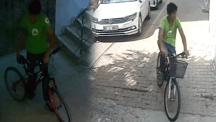 Adana’da bir çocuk 3 günde 6 bisiklet çaldı