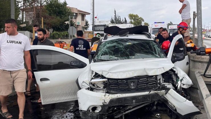 Adana’da otoyol gişelerinde feci kaza: Ölü ve yaralılar var