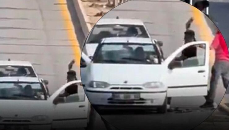 Ankara’da kan donduran olay! Trafik ortasında araç durdurdular, kılıç ve bıçakla saldırdılar