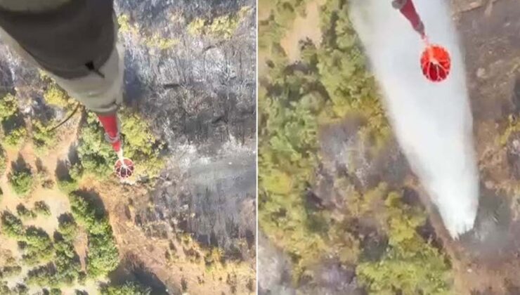 Balıkesir’deki orman yangını 13 saat sonra kontrol altına alındı