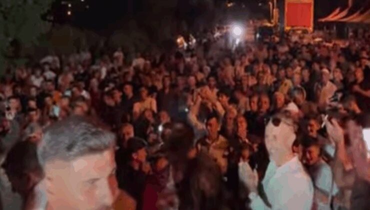 Binlerce köylü gece vakti ayağa kalktı madene karşı tek yumruk oldu!