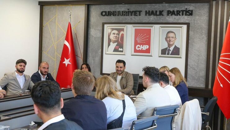 CHP, SPD ve Sosyalist Enternasyonal gençlik temsilcilerini ağırladı