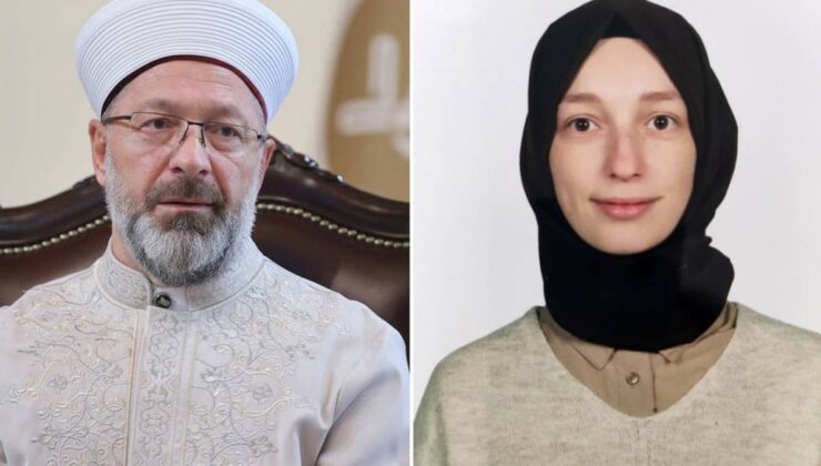 Erbaş’ın kızına küsuratlı kadro