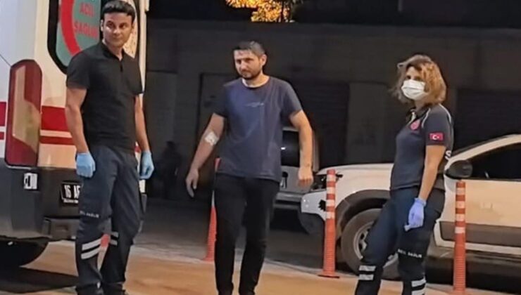 Fabrikada işçinin üzerine asit sıçradı!