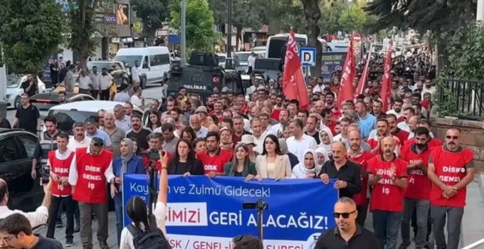 Günlerdir eylemdeler