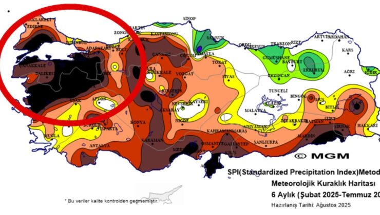 Haritalar kapkara oldu, felaket için geri sayım başladı