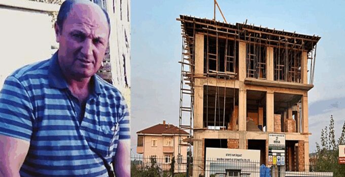 İnşaatın 3. katından düşen işçi öldü