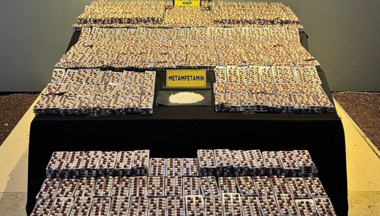 Malatya’da dev uyuşturucu operasyonunda 26 bin hap ele geçirildi