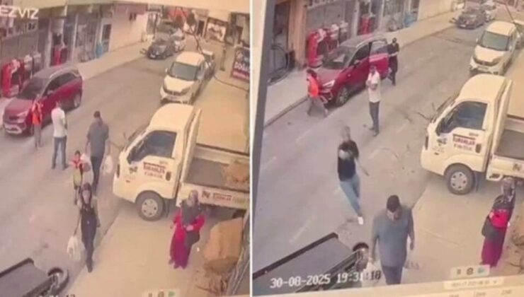 Market dönüşü kanlı infaz kamerada: Baba öldürüldü, 4 yaşındaki oğlu yaralandı