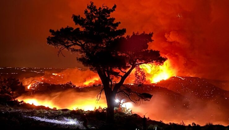 Mersin’de günler süren yangın kaynak nedeniyle çıkmış!