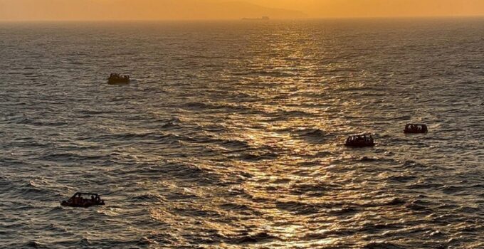 Muğla açıklarında can pazarı