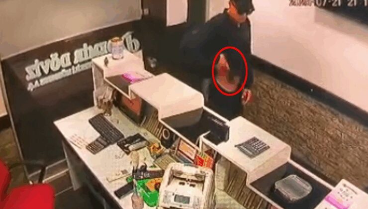 Oyuncak tabancayla döviz bürosuna saldırdı