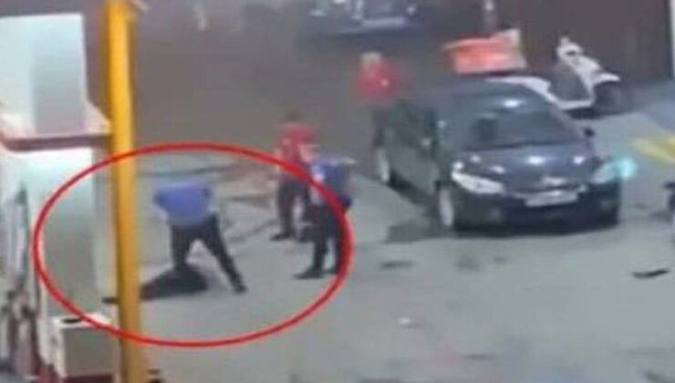 Polis alkollü kişiyi feci şekilde dövdü, valilikten açıklama geldi