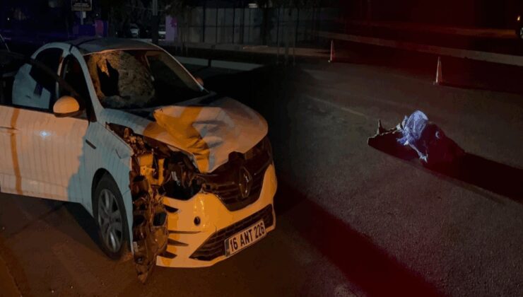 Trafik kazası can aldı: Otomobilin çarptığı yaya öldü