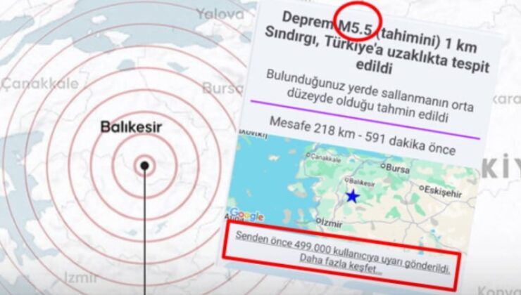 Yanlış deprem bildirimi 01.10’da milyonlarca kişiyi uykusundan uyandırdı
