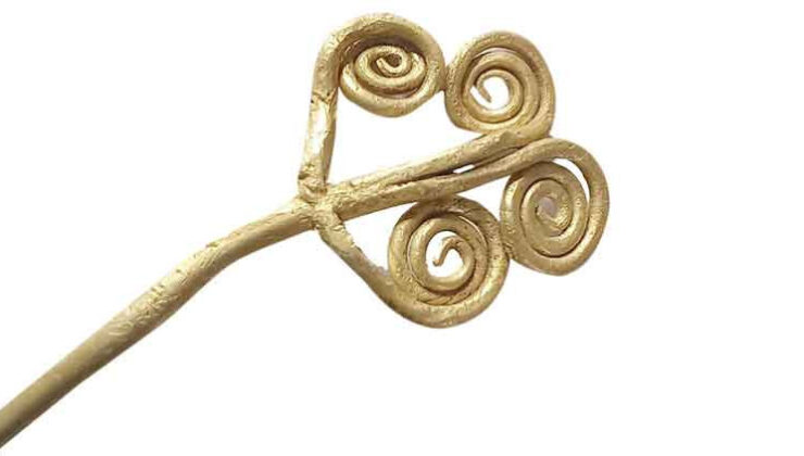 4.500 yıllık altın broş… Troya’da bulundu