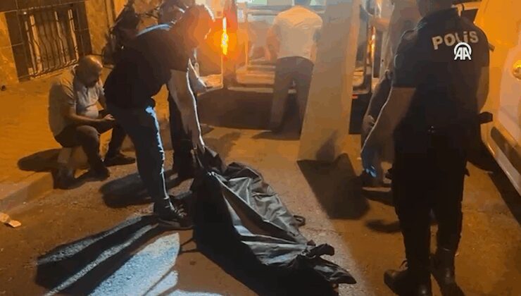 Balkonda erkek cesedi bulundu