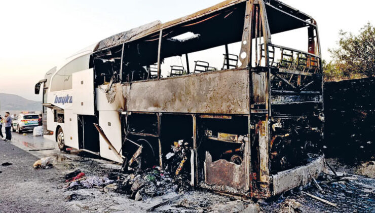 Bu kaçıncı yanan otobüs