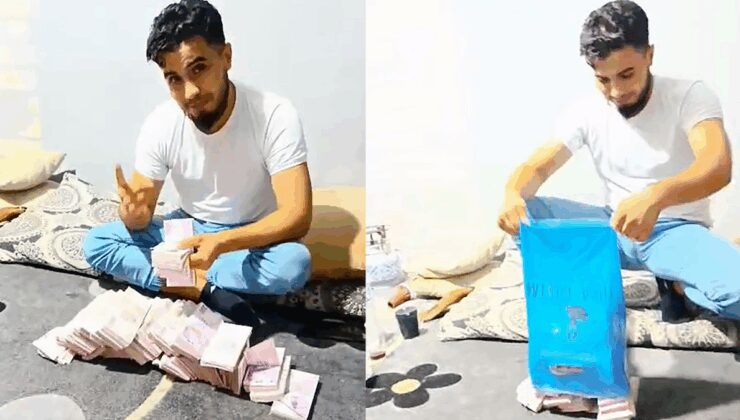 Çaldıkları altınları bozdurup, parayı odaya döktüler