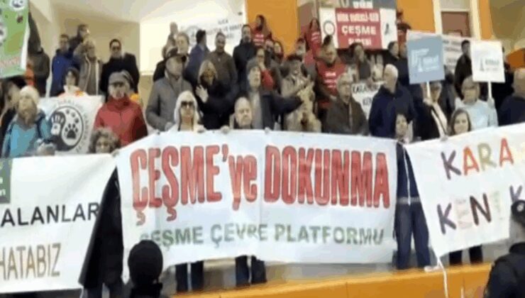 Çeşme’yi cehenneme çevirecek projenin ÇED toplantısı öncesi sert tepki