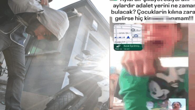 Çocuklarının boğazına bıçak dayayan babaya ‘takipsizlik’