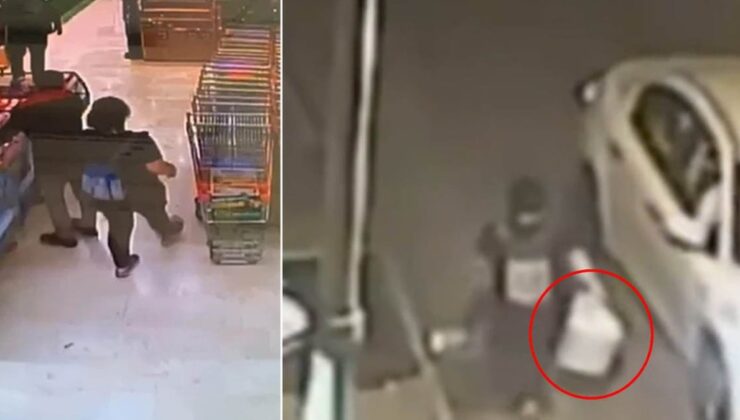 Dehşetin görüntüsü: Kovada bebek var!