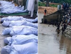 Düğün konvoyundaki otobüs nehre yuvarlandı! 19 kişi hayatını kaybetti