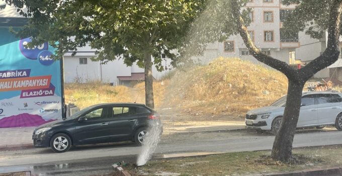 Elazığ’da su skandalı: Baraj kurudu, borular patladı, belediye seyrediyor