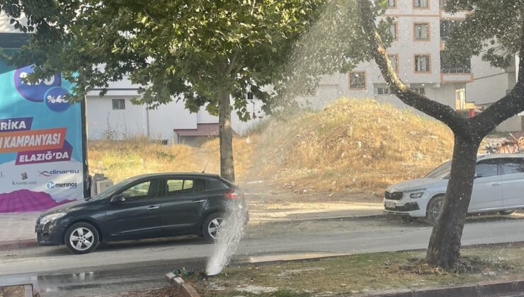 Elazığ’da su skandalı: Baraj kurudu, borular patladı, belediye seyrediyor