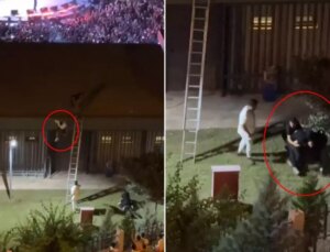 Güvenlik görevlileri konseri çatıdan izleyen genci aşağı attı
