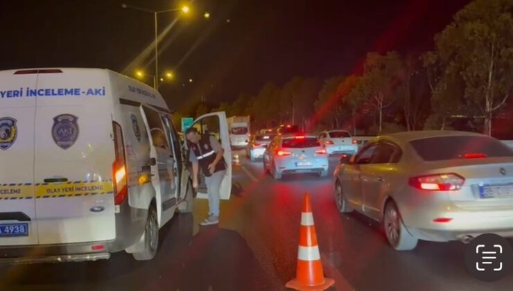 İzmir’de motosiklet kazasında sürücü hayatını kaybetti