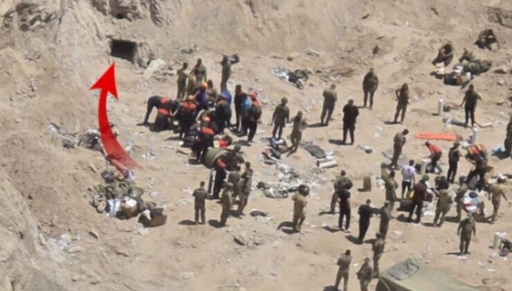 Mağarada köpeğin gittiği yere değil, üst bölüme gitmişler