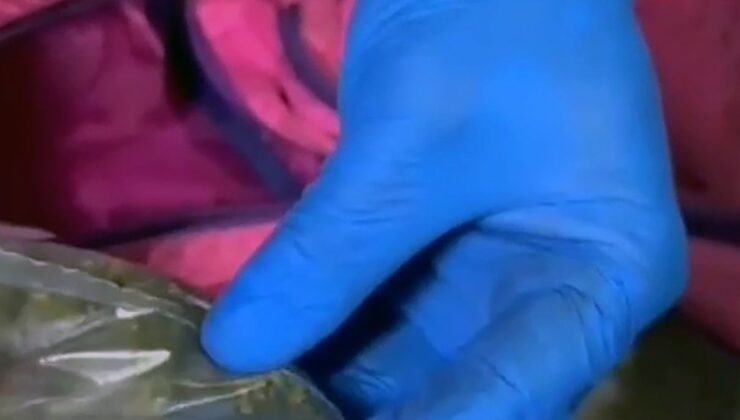 Oto tamircideki okul çantasından uyuşturucu çıktı