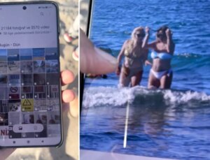 Plajda kadınların fotoğraflarını çeken şüpheli tutuklandı