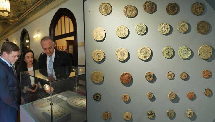 Roma dönemine ait 83 sikke, ABD’den Türkiye’ye iade edildi