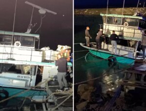 Samsun’da balıkçı teknesinde patlama: 4 yaralı