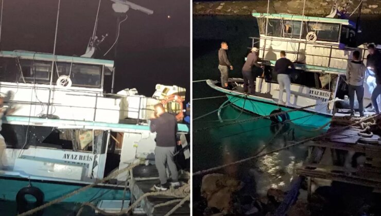 Samsun’da balıkçı teknesinde patlama: 4 yaralı