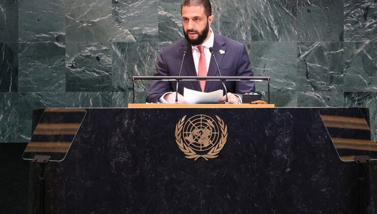 Şara Türkiye’ye teşekkür etti