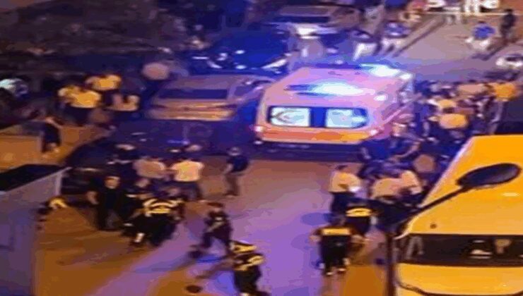 Sokakta yürüyen zabıtaya felaketi yaşattılar