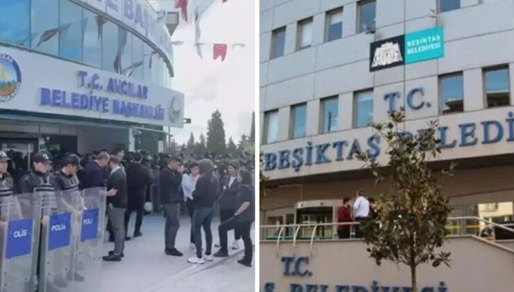 Son dakika… Avcılar ve Beşiktaş belediyelerine operasyon: Çok sayıda gözaltı