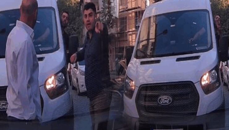 Sultangazi’de sürücülerin ters yön kavgası kamerada