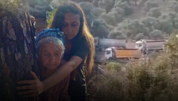 Zehra Nine daha toprağa verilmeden Akbelen’e dozerlerle girdiler