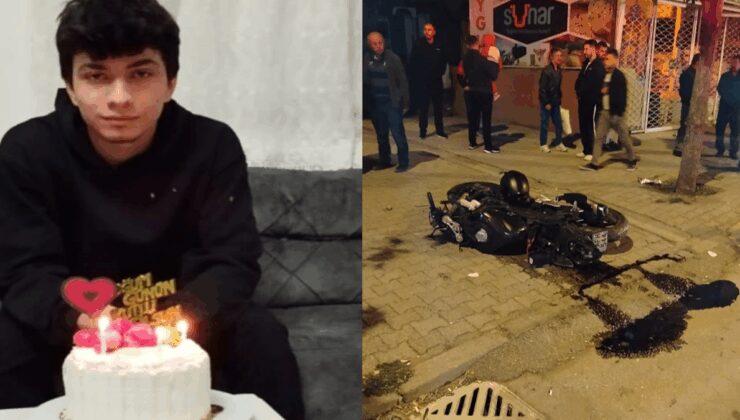 18 yaşındaki Batuhan motosikletle can verdi